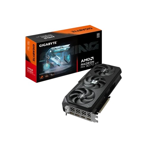 27810-VGA GIGABYTE GV-R9070XTGAMING OC-16GD,AMD,RX9070XT,16GB,GDDR6,256BIT,2HDMI+2DP,WINDFORCE (3 VENTILADORES)