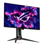 27838-ASUS ROG Swift OLED PG27UCDM pantalla para PC 67,3 cm (26.5") 3840 x 2160 Pixeles 4K Ultra HD QD-OLED Negro