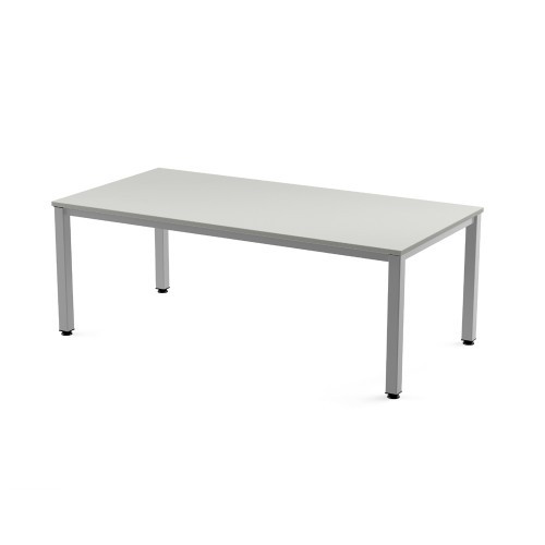 2787-MESA DE OFICINA SERIE EXECUTIVE 200X100 GRIS / GRIS ROCADA 2005AD02