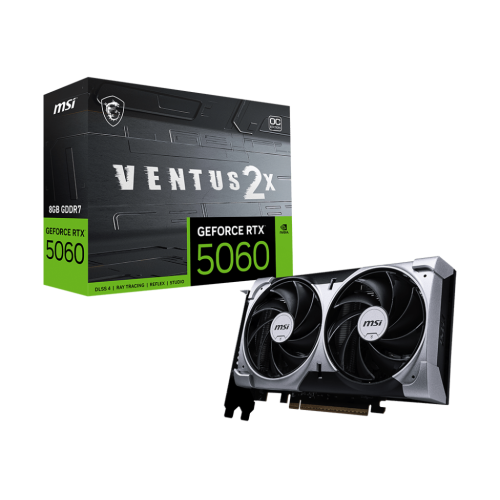 27879-MSI GeForce RTX 5060 8G VENTUS 2X OC NVIDIA 8 GB GDDR7