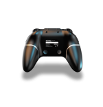 27904-Krom KEXAL Negro, Rojo, Blanco Bluetooth/USB Gamepad Analogico/Digital Android, Nintendo Switch, PC, iOS