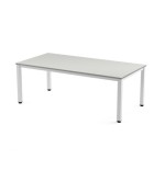 2791-MESA DE OFICINA SERIE EXECUTIVE 200X100 BLANCO/ GRIS ROCADA 2005AM02