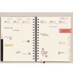 27938-AGENDA 16 MESES SEPTIEMBRE 2025-DICIEMBRE 2026 TEMPUS 4o 155X212 SEMANA VISTA VERTICAL NEGRO+ FINOCAM 626600126