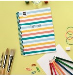 27947-AGENDA ESCOLAR 2025-2026 DIVA 4o 155X212 SEMANA VISTA HORIZONTAL COLORS+ FINOCAM 536140526