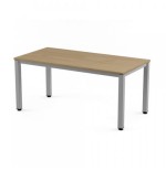 2797-MESA DE OFICINA SERIE EXECUTIVE 120X80 GRIS / ROBLE ROCADA 2006AD08