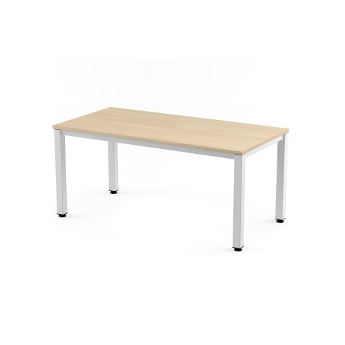 2798-MESA DE OFICINA SERIE EXECUTIVE 120X80 BLANCO/ HAYA ROCADA 2006AM01