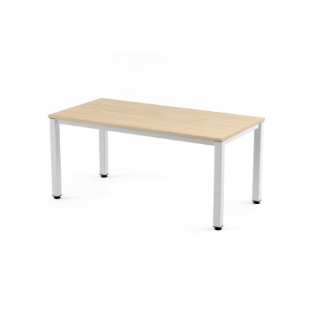 2798-MESA DE OFICINA SERIE EXECUTIVE 120X80 BLANCO/ HAYA ROCADA 2006AM01