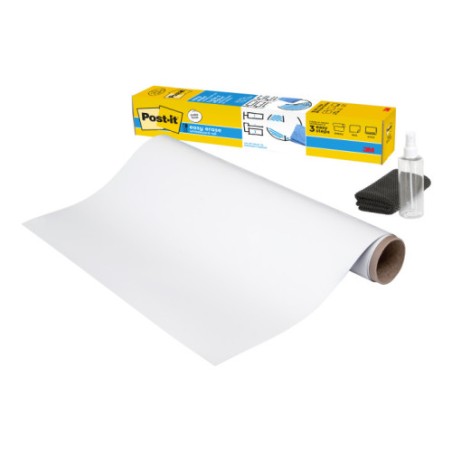 27995-SUPERFICIE ADHESIVA DE BORRADO EN SECO 0,914X1,219M SUPER STICKY FLEX WRITE ROLLO FWS4X3 POST-IT 7100299404
