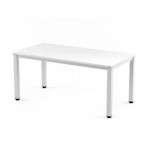 2800-MESA DE OFICINA SERIE EXECUTIVE 120X80 BLANCO/BLANCO ROCADA 2006AM04
