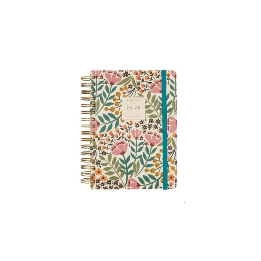 28009-AGENDA ESCOLAR 2025-2026 MONIQUILLA E10-155X212 1DIA PAGINA JARDIN+ FINOCAM 646020226