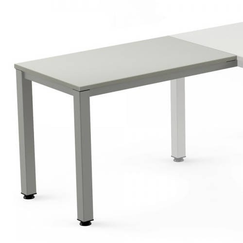 2803-ALA  PARA MESA SERIE EXECUTIVE 100X60 GRIS / GRIS ROCADA 2107AD02