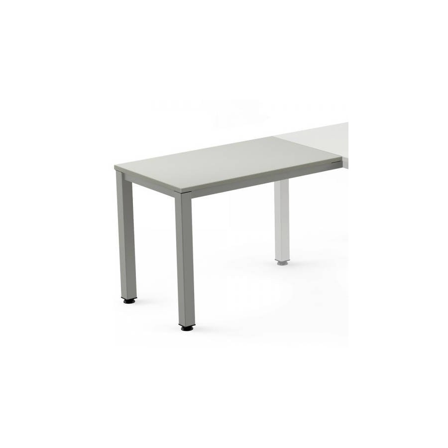 2803-ALA  PARA MESA SERIE EXECUTIVE 100X60 GRIS / GRIS ROCADA 2107AD02