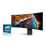 28034-Samsung Odyssey LS49CG954SUXEN LED display 124,5 cm (49") 5120 x 1440 Pixeles 5K Ultra HD OLED Plata