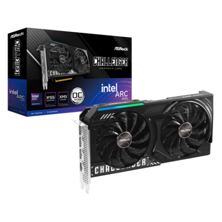 28039-Asrock Intel Arc B580 Challenger 12GB OC Arc A580 GDDR6