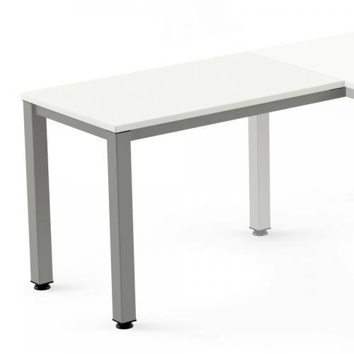 2804-ALA  PARA MESA SERIE EXECUTIVE 100X60 GRIS / BLANCO ROCADA 2107AD04