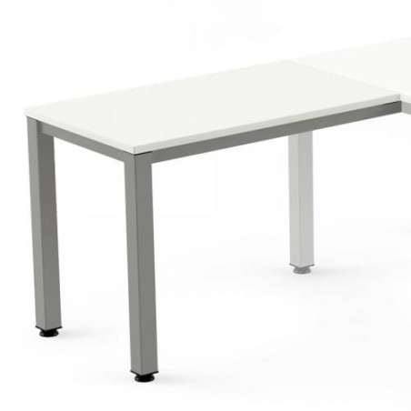 2804-ALA  PARA MESA SERIE EXECUTIVE 100X60 GRIS / BLANCO ROCADA 2107AD04