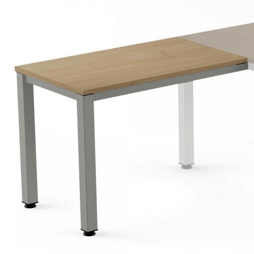 2805-ALA  PARA MESA SERIE EXECUTIVE 100X60 GRIS / ROBLE  ROCADA 2107AD08