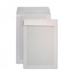 28057-CAJA 125 BOLSAS DIN C4 (229X324) RESPALDO DE CARTON 450 G. OFFSET BLANCO 100 GRS. CARTOSAM RESPALDO CARTON AUTOADH