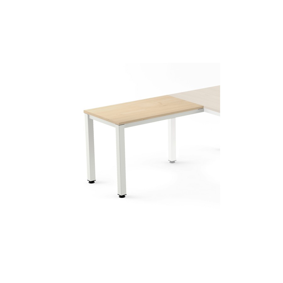 2806-ALA PARA MESA SERIE EXECUTIVE100X60 BLANCO/ HAYA ROCADA 2107AM01