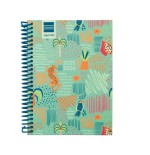 28068-AGENDA ESCOLAR 2025-2026 DIVA 8o 120X164 SEMANA VISTA HORIZONTAL SELVA+ FINOCAM 536100626