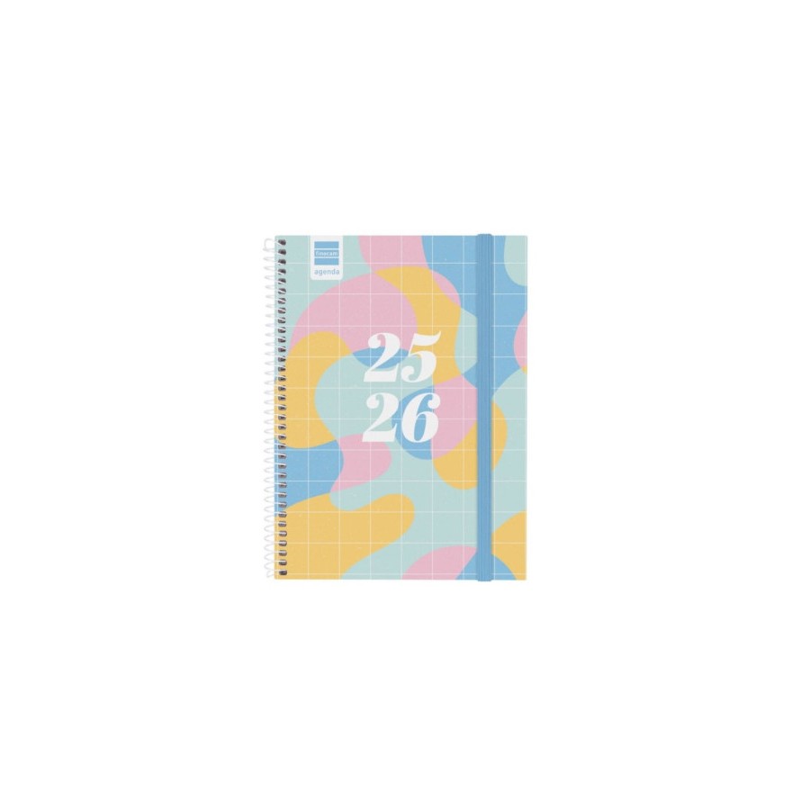 28093-AGENDA ESCOLAR 2025-2026 SECUNDARIA 4o 155X212 SEMANA VISTA HORIZONTAL ART+ FINOCAM 634204826