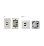 28103-KRAMER / SELECTOR AUTOMATICO WALL PLATE / 4K /WP-211T/EU-80/86(W) / 20-804970590