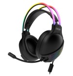 28119-Krom Klaim Auriculares Diadema USB tipo A Negro