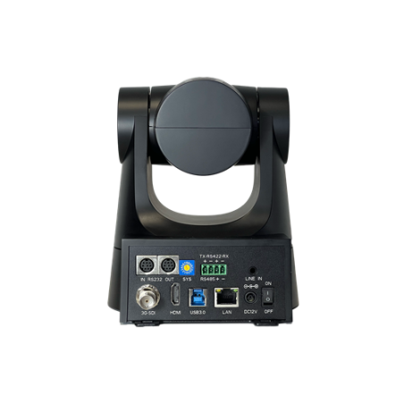 28133-LAIA BROADCASTER (BRC-412/B) CAMARA PTZ 4K, USB 3.0, HDMI, SDI, NDI, LAN, 12X. CON SEGUIMIENTO. COLOR NEGRO