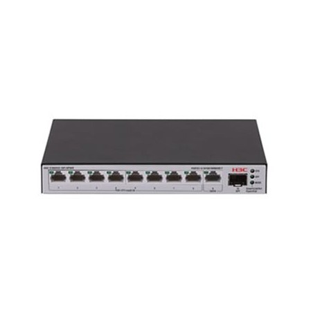 28198-H3C LS-1600V2-10P-HPWR-GL switch Gestionado Gigabit Ethernet (10/100/1000) Energia sobre Ethernet (PoE) Gris, Negr