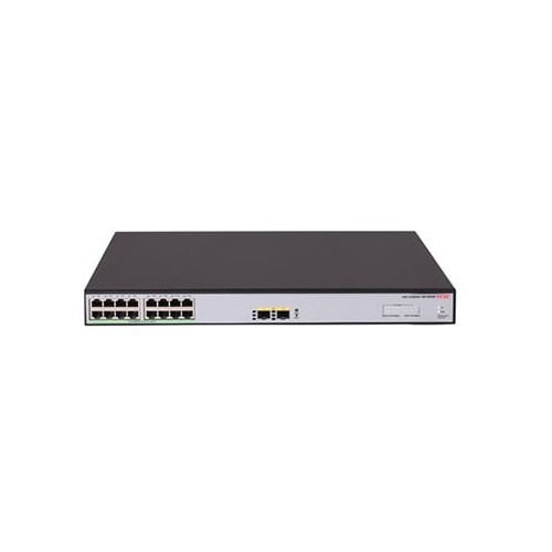 28200-H3C LS-1600V2-18P-HPWR-GL switch Gestionado Gigabit Ethernet (10/100/1000) Energia sobre Ethernet (PoE) Gris, Negr