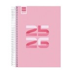 28236-AGENDA ESCOLAR 2025-2026 COOL 4o 155X212 1DIA PAGINA ROSA+ FINOCAM 645060426
