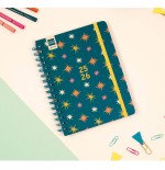 28244-AGENDA ESCOLAR 2025-2026 CURSO COSMO 4o 155X212  1DIA PAGINA STARS+ FINOCAM 537070126