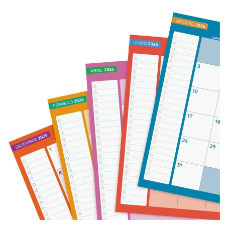 28246-AGENDA ESCOLAR 2025-2026 CURSO COSMO 4o 155X212  1DIA PAGINA KAI+ FINOCAM 537070226