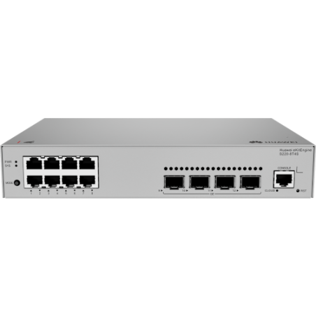 28251-HUAWEI eKit S220 Series S220-8T4S Gestionado L2 Gigabit Ethernet (10/100/1000) 1U Gris