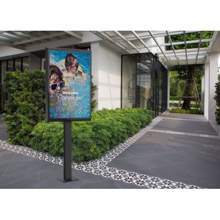 28316-VOGELS GAMA PROFESIONAL POF 7602 OUTDOOR FLOOR STAND FOR LG 55XE4F (POF 7602)