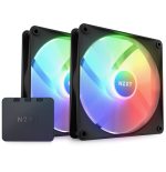 28321-NZXT F140 RGB Core Carcasa del ordenador Ventilador 14 cm Negro 2 pieza(s)