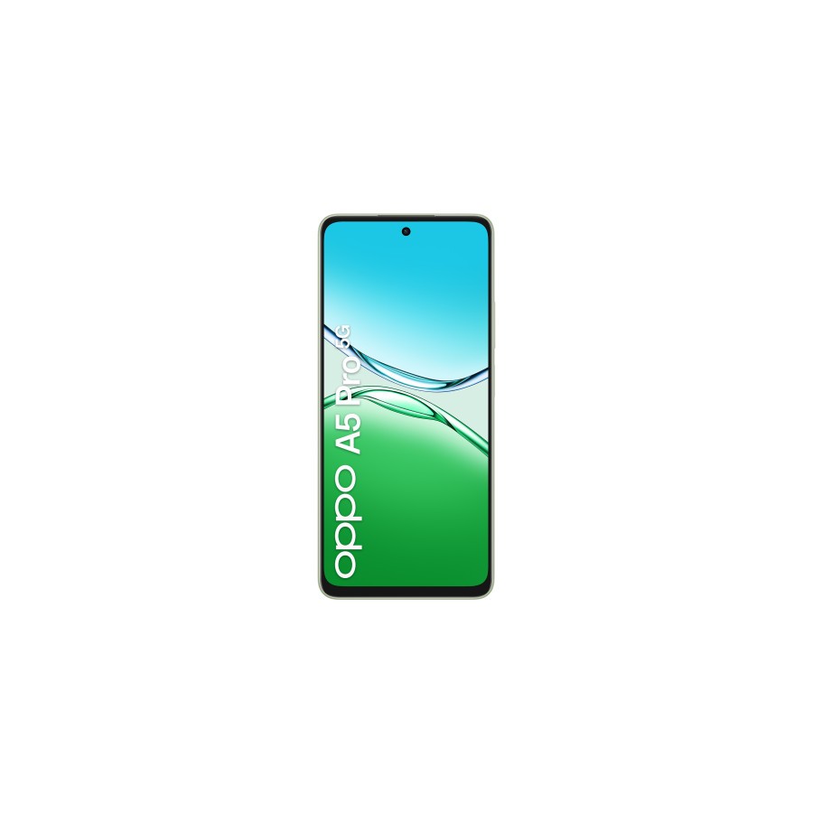 28355-OPPO A5 Pro 5G 16,9 cm (6.67") SIM doble Android 15 USB Tipo C 8 GB 256 GB 5800 mAh Verde, Oliva