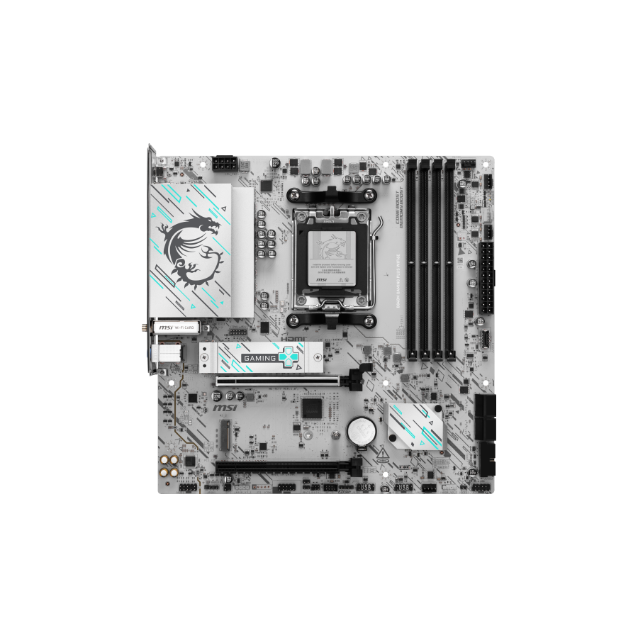 28360-MSI B840M GAMING PLUS WIFI6E placa base AMD B840 Zocalo AM5 micro ATX