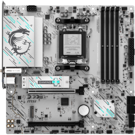 28360-MSI B840M GAMING PLUS WIFI6E placa base AMD B840 Zocalo AM5 micro ATX