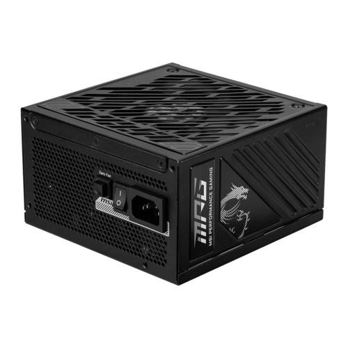 28368-MSI MPG A850GS PCIE5 unidad de fuente de alimentacion 850 W 24-pin ATX ATX Negro