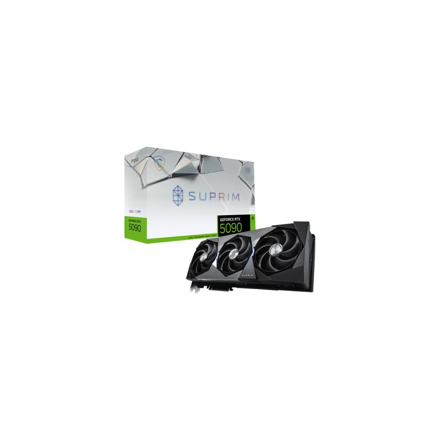 28413-MSI SUPRIM GEFORCE RTX 5090 32G SOC tarjeta grafica NVIDIA 32 GB GDDR7