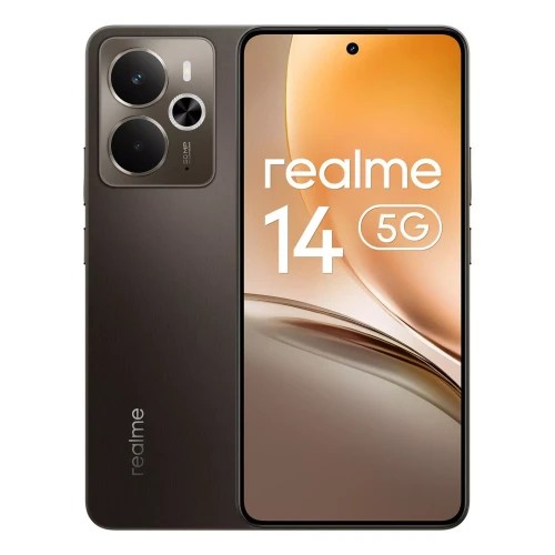 28426-realme 14 16,9 cm (6.67") SIM doble Android 15 5G 12 GB 256 GB 5860 mAh Negro