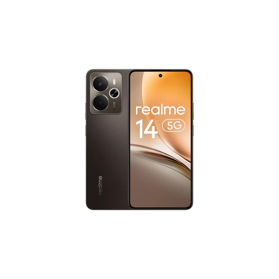 28426-realme 14 16,9 cm (6.67") SIM doble Android 15 5G 12 GB 256 GB 5860 mAh Negro