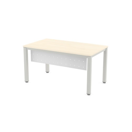 2843-FALDON METALICO BLANCO PARA MESA DE OFICINA SERIE EXECUTIVE, BLANCA Y TOTAL 140CM. ROCADA 2939W