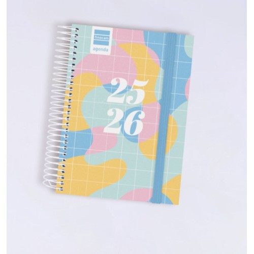 28432-AGENDA ESCOLAR 2025-2026 SECUNDARIA 8o 120X164 SEMANA VISTA HORIZONTAL ART+ FINOCAM 634224826