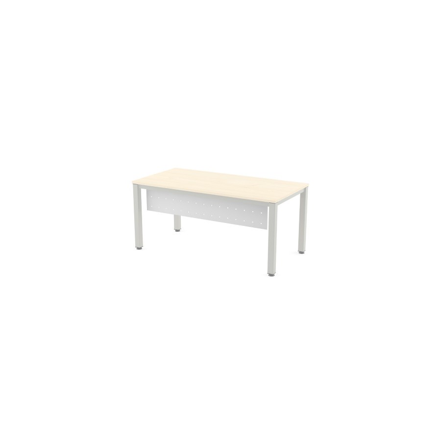 2845-FALDON METALICO BLANCO PARA MESA DE OFICINA SERIE EXECUTIVE, BLANCA Y TOTAL 160CM. ROCADA 2940W