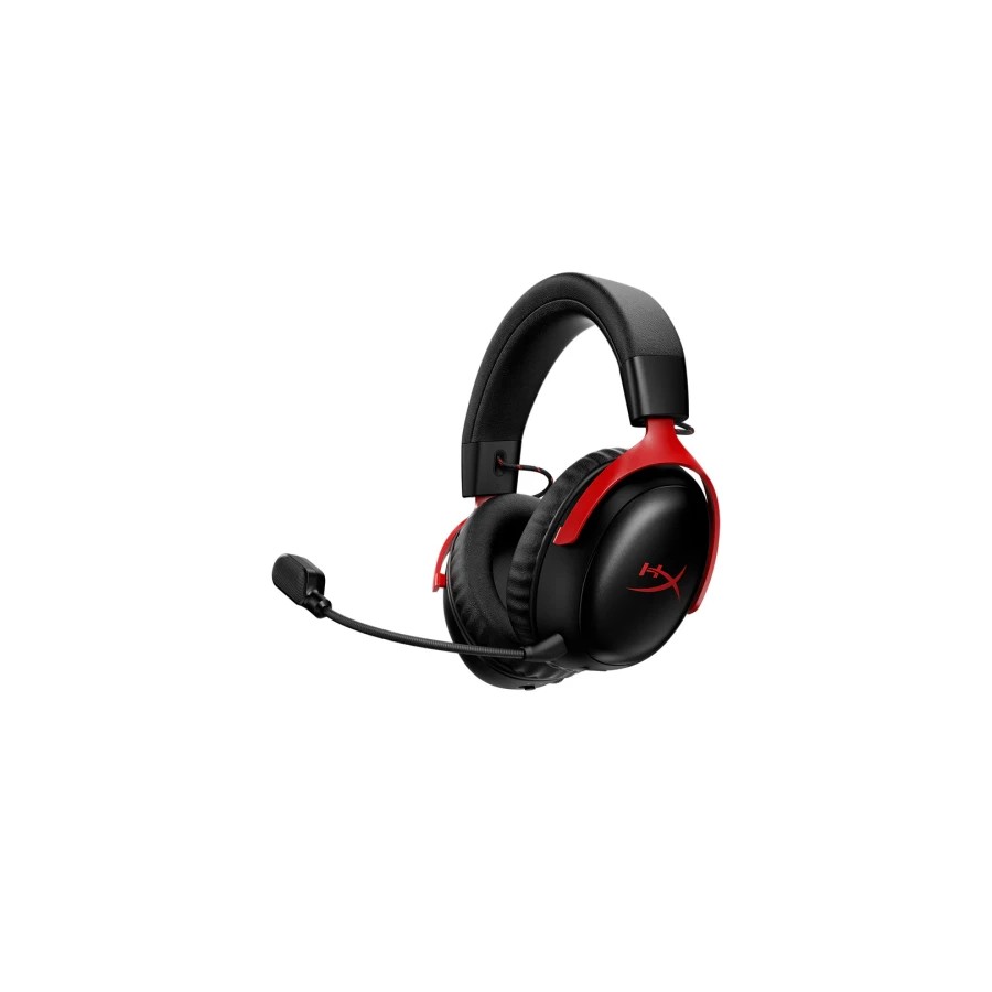 28461-HyperX Auriculares inalambricos Cloud III S: auriculares gaming (color negro-rojo)