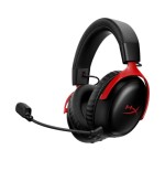 28461-HyperX Auriculares inalambricos Cloud III S: auriculares gaming (color negro-rojo)