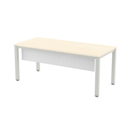 2847-FALDON METALICO BLANCO PARA MESA DE OFICINA SERIE EXECUTIVE, BLANCA Y TOTAL 180CM. ROCADA 2941W