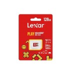 28476-LEXAR 128GB PLAY MICROSDXCT UHS-I CARDS, UP TO 205MB/S READ, 140MB/S WRITE, C10 A2 V30 U3